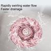 Set of 2 Silicone Drain Strainers for Home Showers And Sinks, Designed to Catch Hair for Kitchen And Bathroom Applications