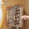 Wall-Mounted Large Jewelry Organizer: Stud Earrings, Necklace Display & Storage Box