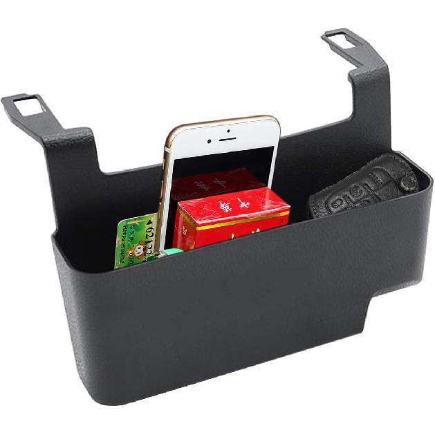 YOCTM Front Center Console Organizer Tray for Jeep Wrangler JL JT Armrest Storage Box Accessories Fits 2018-2025 JLU Sports Sahara Freedom Rubicon X