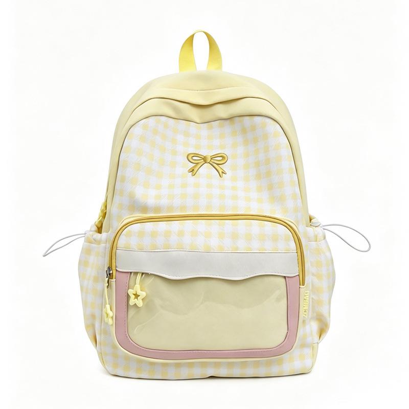 Schoolbag new casual schoolbag ins Korean women's niche versatile lightweight backpack high value girls travel small backpack