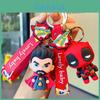 Brelok Marvel Avengers Silikonowe Postacie z Kreskówek Idealny na Akcesoria do Samochodu lub Torby