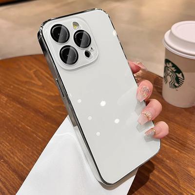 Applicable To Apple 15promax Mobile Phone Case New IPhone 14 with Lens Film Full Cover Anti Fall 16pm Protective Case