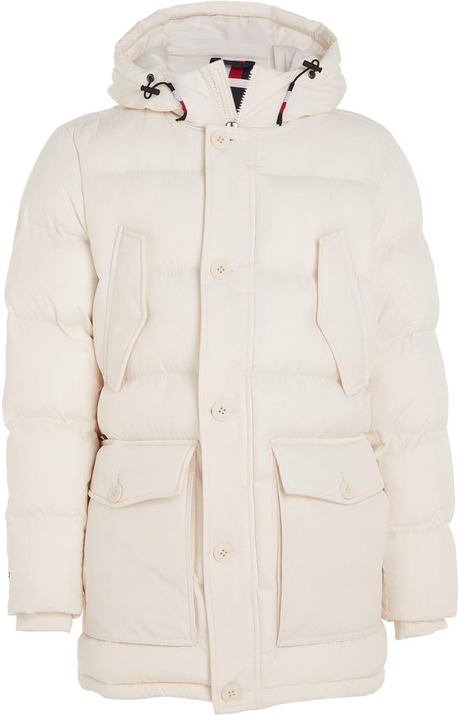 Winter Jacket Tommy Hilfiger Essential Rockie Parka (MW0MW33961) Weathered White
