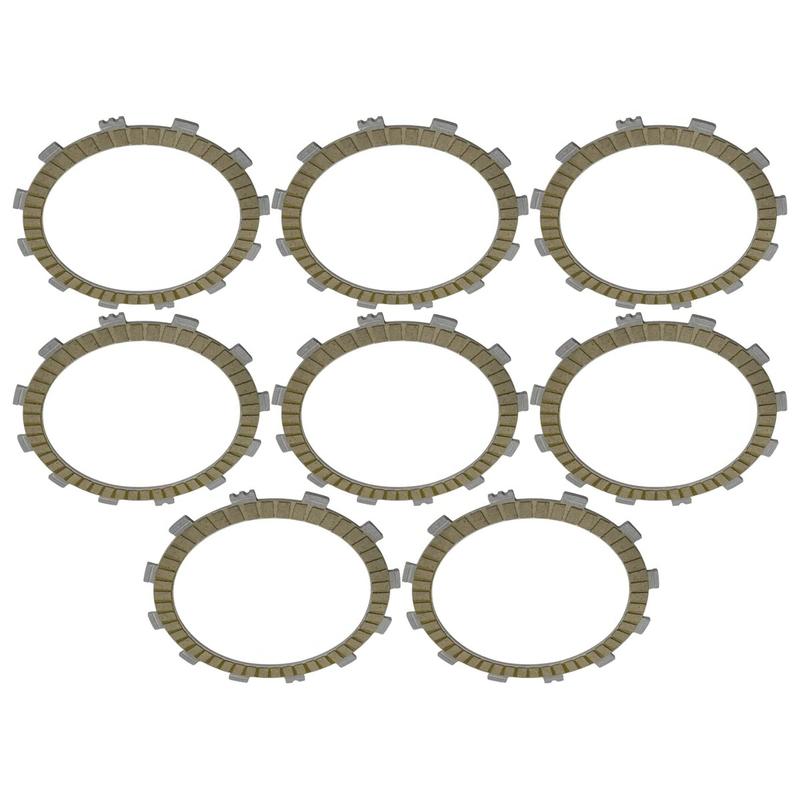 For Yamaha XV1100S 96-98 XVS1100 Dragstar 99-04 XVS1100A 2000-2009 Vstar 8PC Motorcycle Friction Clutch Disc Plates