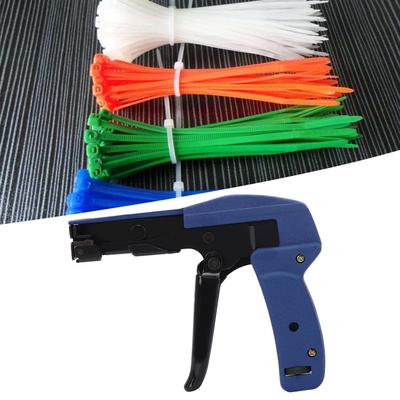 Cable Tie Gun Cable Tie Gun Blue Chrome Vanadium Alloy Steel Nylon Tie Fastening Tensioning Tool Cable Tie Tensioning Tool