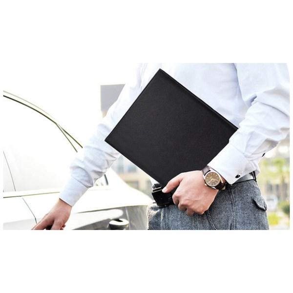 Hikis moderní designová dvouskládací deska na pořadače, černá, 1 kus