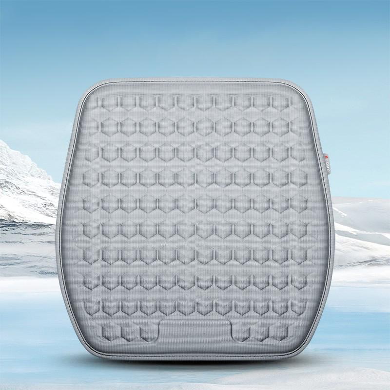 Universal Car Seat Cushion Cover Breathable Cool Bump Gel Fabric Car Seat Covers Massage Headrest Lumbar Pillow Auto Interior