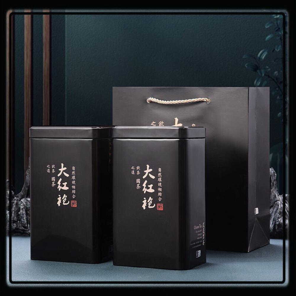 Da Hong Pao Tea 250g Canned Charcoal Roasted Aroma Oolong Tea Spring