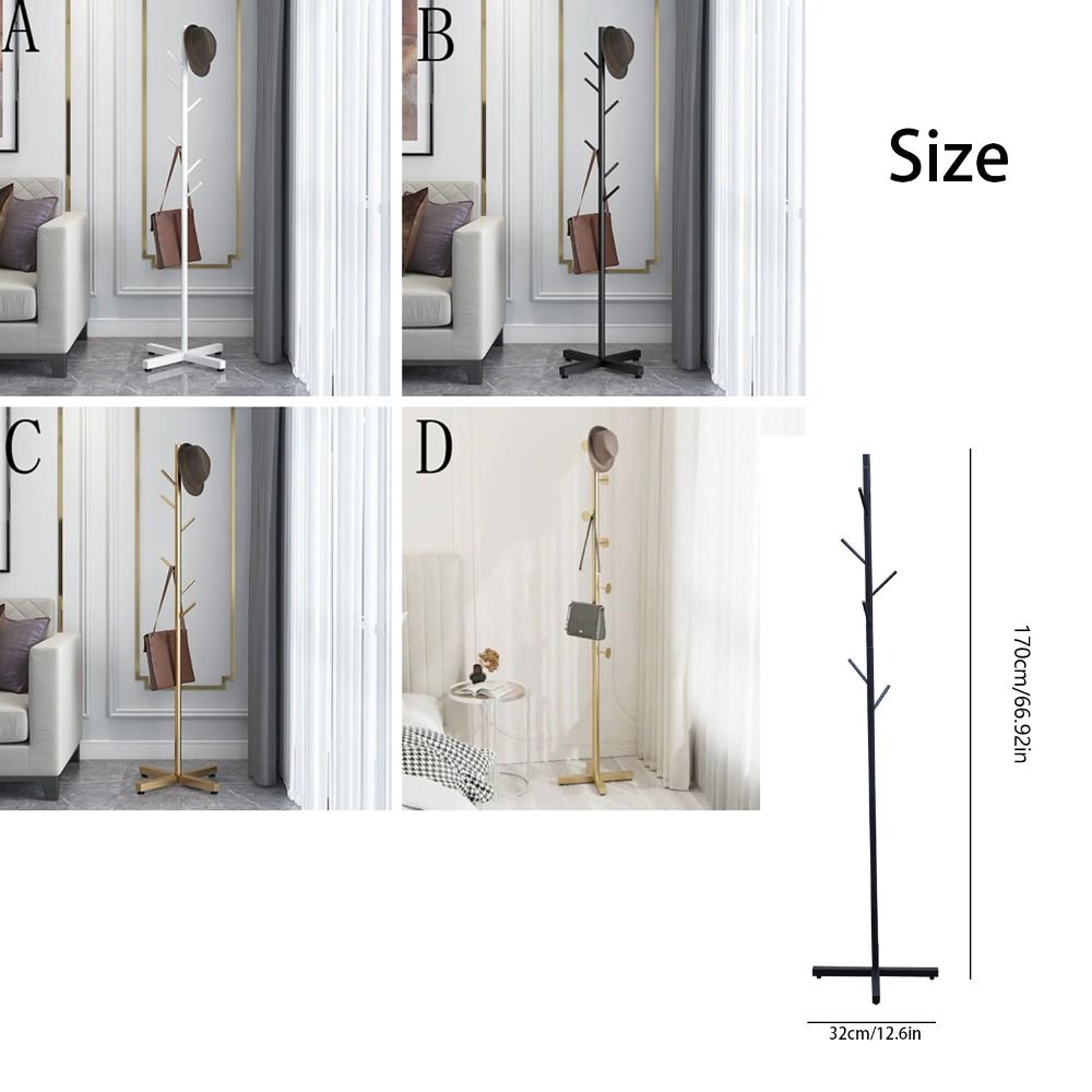Tree Branch Shape Clothes Hanger Floor Standing Garment Rack Home Accessories Coat Rack Entryway