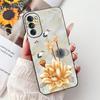 For Motorola Moto G 2022 Case Cover Fashion Butterfly Flower Soft Silicone Phone Cases For Moto G 5G Plus 2020 XT2075 Back Cover