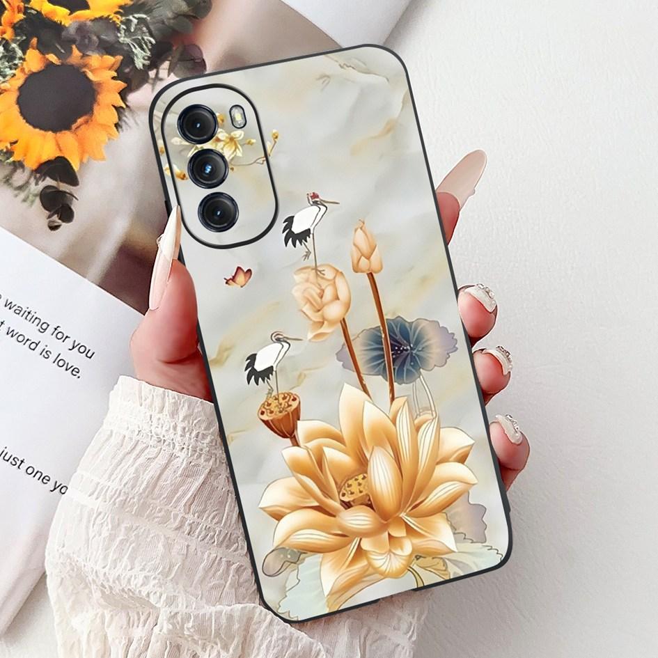 For Motorola Moto G 2022 Case Cover Fashion Butterfly Flower Soft Silicone Phone Cases For Moto G 5G Plus 2020 XT2075 Back Cover
