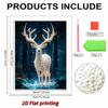 DIY Pearl Painting Set Little Deer Pattern Home Decoration Handmade Sticky Diamond Creative Canvas Pearl Art Painting Crafts Perfect Gift