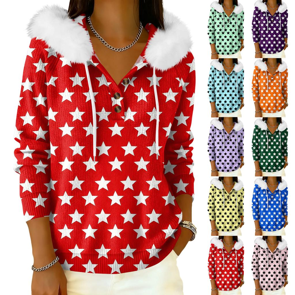 Dámský kabát s dlouhým rukávem a kapucí, zimní teplý kabát-bunda