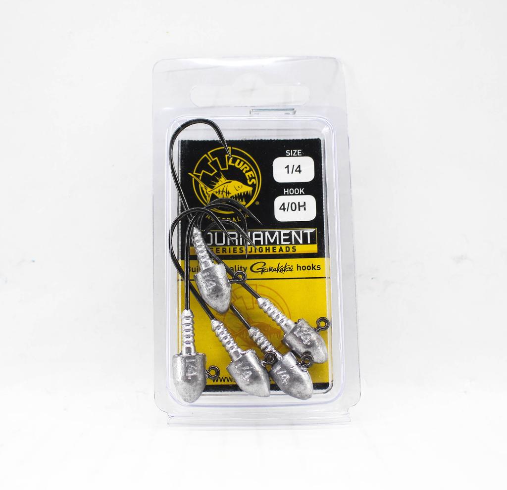 Tackle Tactics TT Tournament Jig Head 1/4 Oz 4/0H 5/pack (0138)