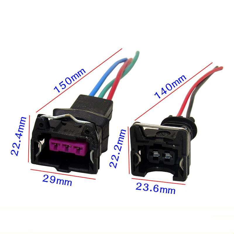 Auto Odometer Temperature Control Switch Sensor Fuel Injector Plug Line Socket Connector Voiture Car Accessories Abto
