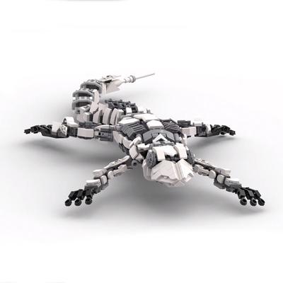 Ensemble de briques de construction MOC Puzzle de construction Gecko Mécanique Jouet Biologique Mécanique Cadeau