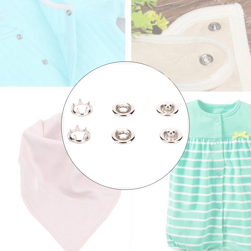 50 Pcs Hollow Button Environmental Friendly Non Toxic Infant Button Clothing Accessory(11mm)