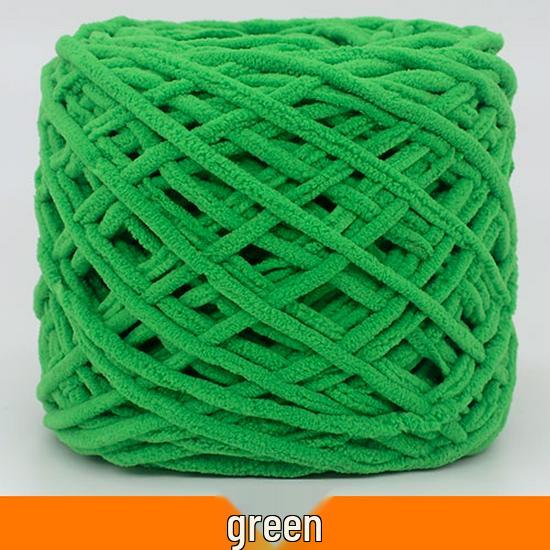 Plush Wool Yarn for Hand-Knitted Crochet Shoes & Slippers
