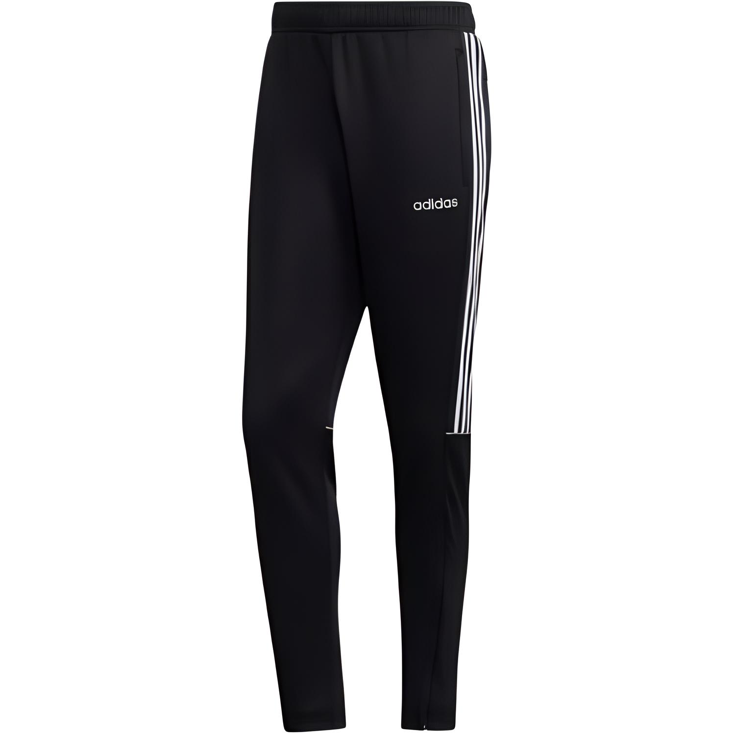 

Adidas Intuitive Warmth Sereno Striped влагоотводящие удобные повседневные брюки мужские брюки черные белые GD5321 XL