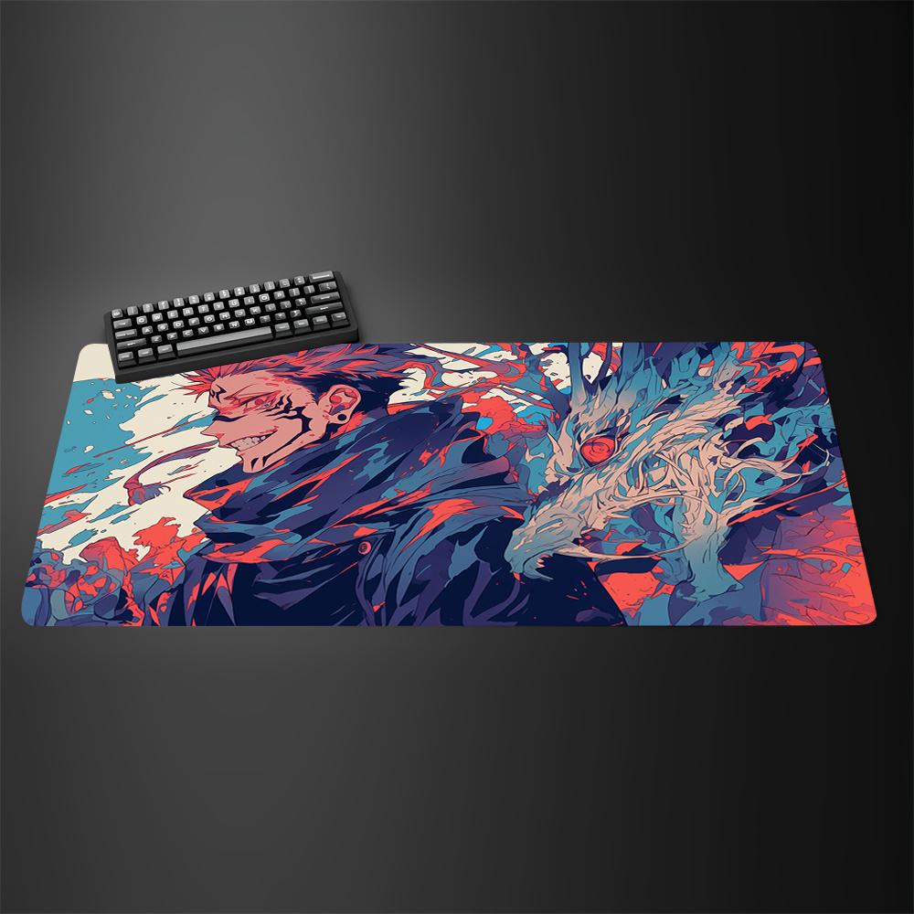 Hot Large Anime Jujutsu Kaisen xCM Mouse Pad Ryomen Sukuna MousePad Satoru Gojo Computer Gaming Laptop Accessories Desk Mat