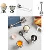 And Durable Practical Stainless Steel Egg Opener Set With Five Essential Kitchen Tools