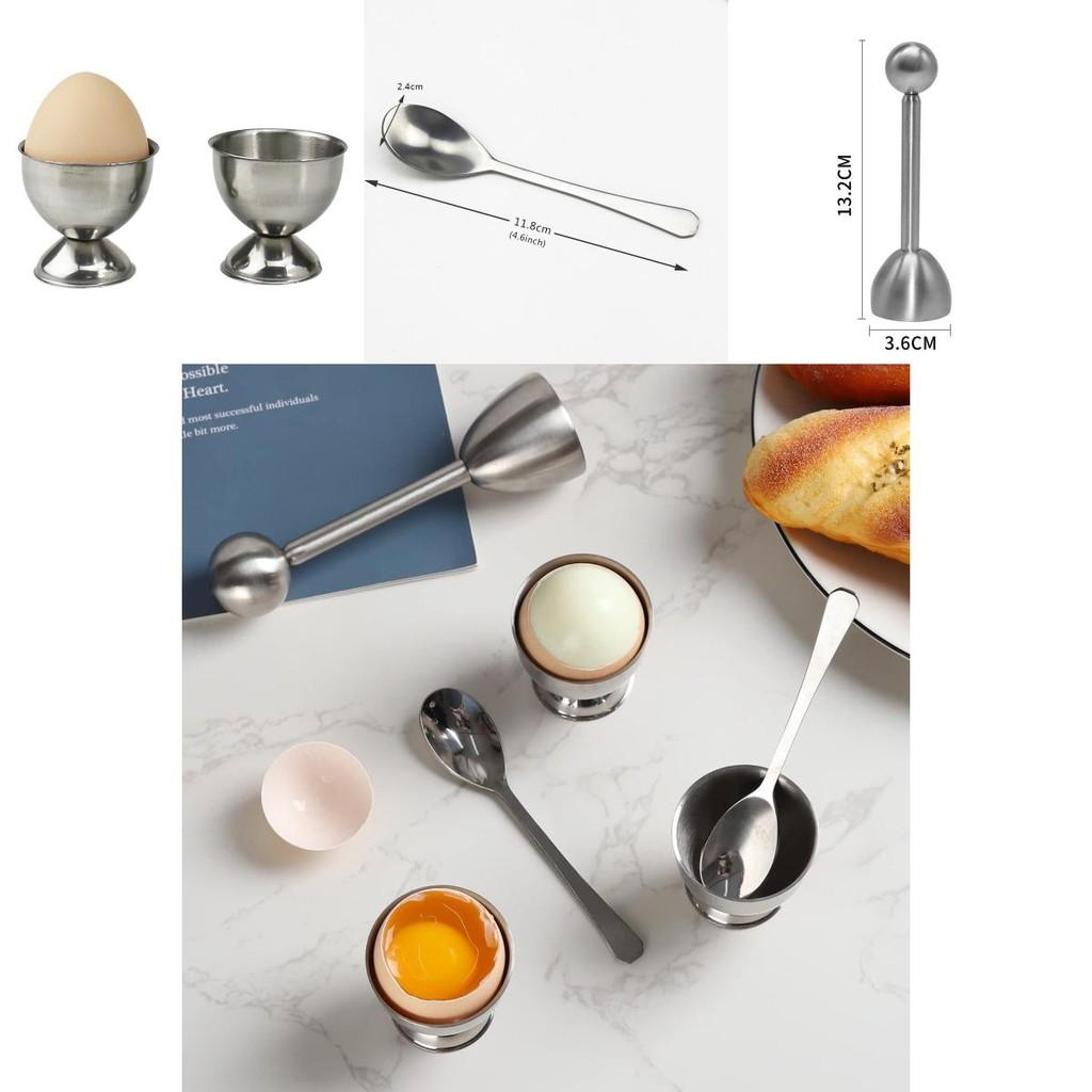 And Durable Practical Stainless Steel Egg Opener Set With Five Essential Tools Kitchen