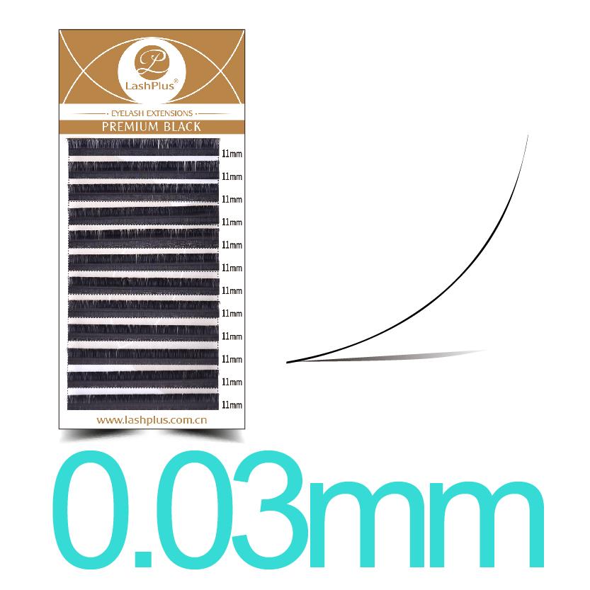 LashPlus Wholesale Price High Quality Lash Vendor Private Label Lash Individual Eyelash Extensions 6 mm&C&0.03 mm&CC