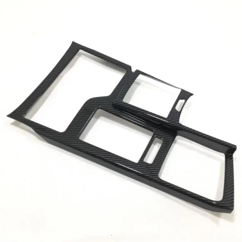 Carbon Fiber Pattern Interior Modification Gear Frame For Lexus ES 2018-2022 Trend Decoration Window Switch Panel Accessories
