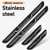 Car Stainless Steel Door Sill Scuff Plate For Mercedes Benz AMG CLA GLC GLK GLA A B C E Class W203 W206 W220 W205 W211 W212 W201 WZ2