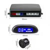 Sinovcle Parking Sensor For Car With Auto Parktronic Reverse LED Monitor 4 Sensors Radar Detector System Backlight Display