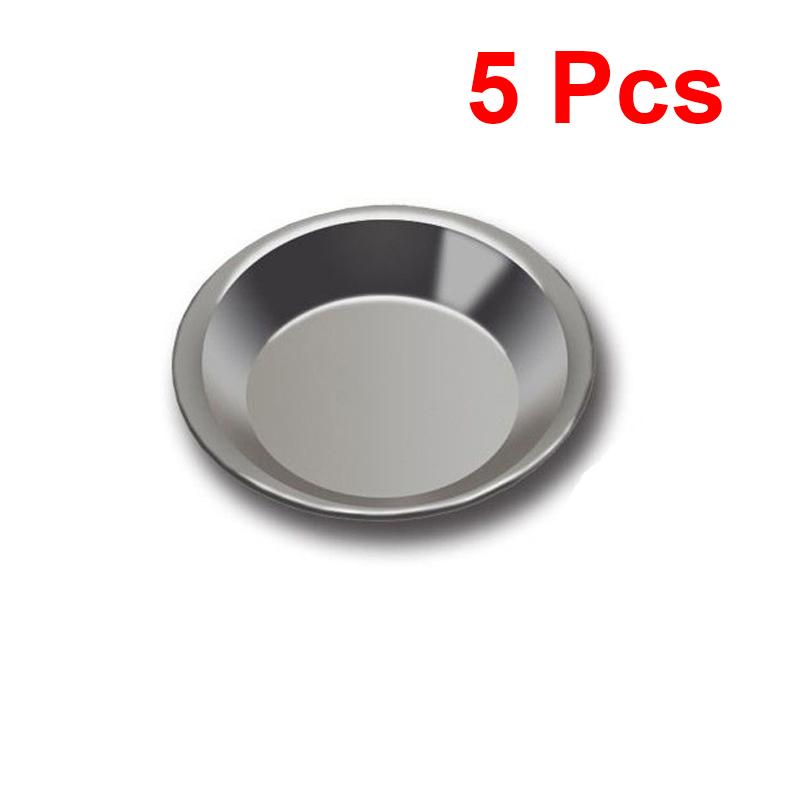 10pcs 5cm Metal Stainless Steel Painting Color Bowls Oil Paint Trays Paint Color Mixing Cups For Children Model Coloring Tools