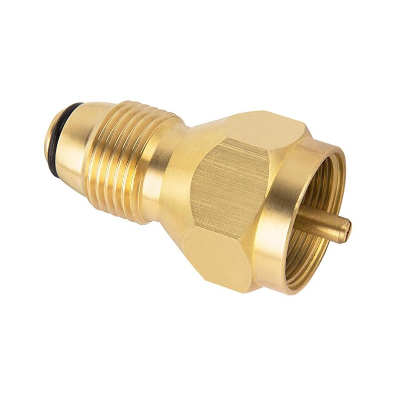 Propane Tank Refill Adapter Gas Cylinder Canister Filler Coupler Brass Accessories For 1Lb Small Cylinders