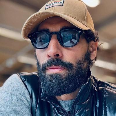 Męskie Okulary Przeciwsłoneczne w Stylu Vintage z Żółwiem i Wysokiej Klasy Ochroną UV