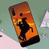 Cowboy de rodéo Lariat Chevaux Pour Huawei Nova 9 10 SE Y91 Y61 Y90 Y70 Y60 Y72 12s 12i 11i 7i 8i P60 Pro P30 P40 Lite Coque
