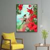 5D Diy Diamond Painting Hummingbirds and Nectar Cross Stitch Set Full Diamond Embroidery Mosaic Art Picture of Rhinestones Decor Gift