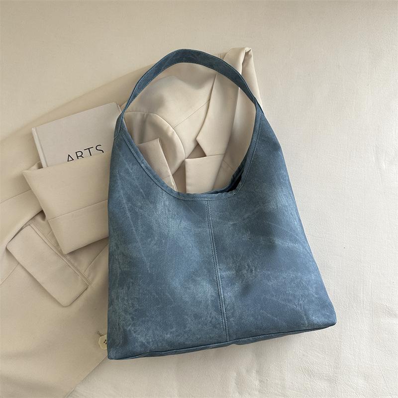 Retro Large-capacity Bag 2025 New Women's Bag Spring and Summer Foreign Style Versatile Shoulder Bag Tote Bucket Bag