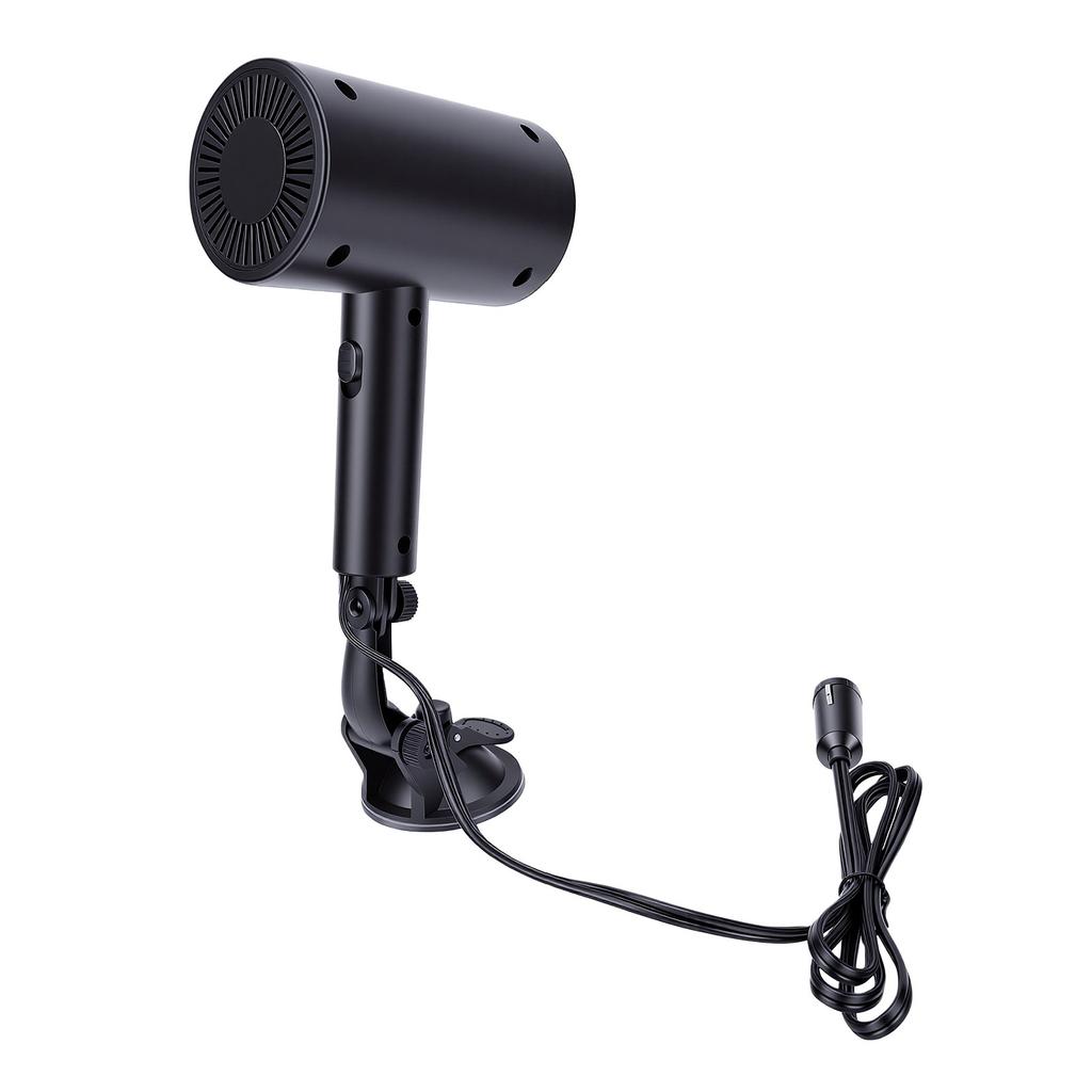 Car Heater 12V Portable Defroster Defogger for Car Windshield Fast Heating Air Blower with Suction Holder