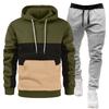 Men's Fall/Winter Hooded Sports Set