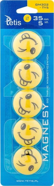 MAGNESY DO T. 35MM/5 ŻÓŁTE JĘZYK TETIS