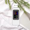 USB Voltage Current Multimeter LCD Voltmeter Ammeter for Phone Test Power Capacity Monitoring Compact Plug and