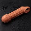 Reusable condom for sexual pleasure hard rough Big 3D Dottet Ribs condom Penis Sleeve Extender for Men Delay Ejaculation