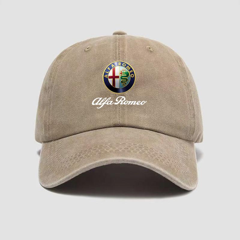 Car Baseball Caps Outdoor Adjustable Casual Sunscreen Hat For Alfa Romeo Giulietta 159 147 156 166 Mito Giulia GT Stelvio Tonale zw7