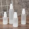 15/30/50/80/100ML Frosted Empty PP Vacuum Pump Lotion Bottles Dispenser Travel Cosmetic Container Refillable Spray Bottles