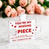 1pc To Lover Valentine'S Day Wedding Anniversary Birthday Couple Love You Forever Red Heart Acrylic Decor Sign Decorative Plaque Statue Home Living 