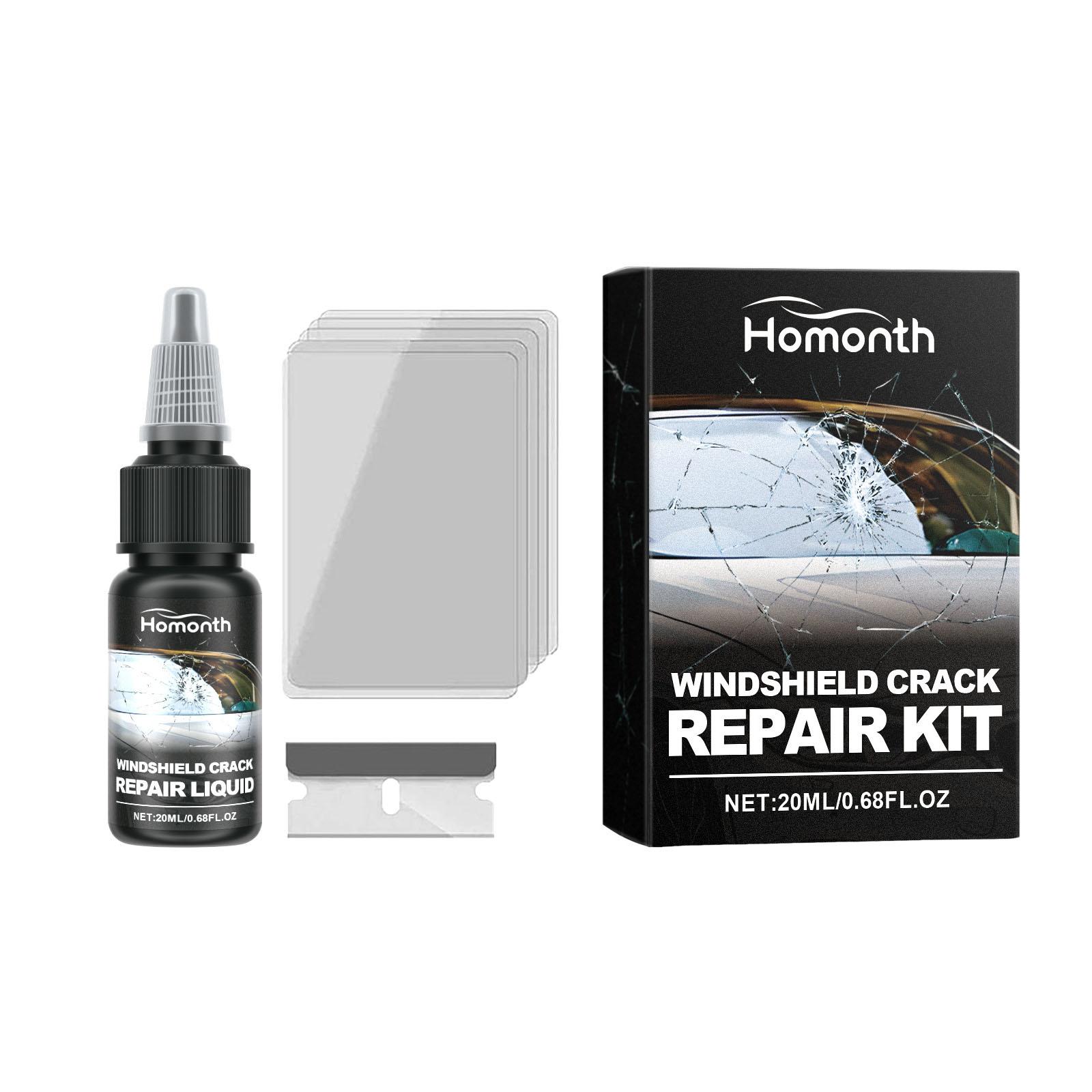 

Windshield Restoration set Automotive Glass Fix Tool with Simple Application Car Windscreen Repair set Crack Repair Tool 1