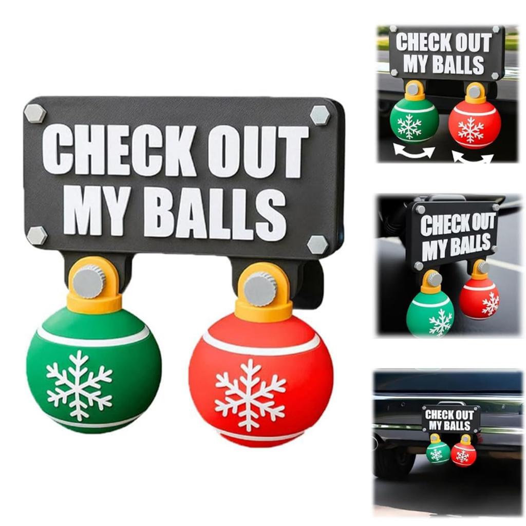Trailer Hook Cover, Novel Trailer Hook, Swinging Holiday Decoration, Suitable For Cars And Trucks