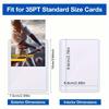 20pcs Game Card Sleeves Holder PVC Cards Hard Plastic Toy Kpop Idol Photo Cards For Protectors Storage Gift Trading Cards