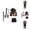 High Quality Polyester Fabric Cosmic Railway Male Protagonist Cosplay Outfit