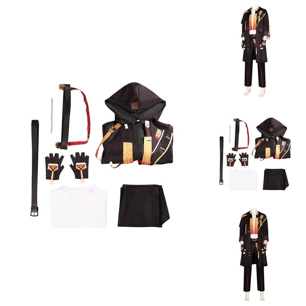 High Quality Polyester Fabric Cosmic Railway Male Protagonist Cosplay Outfit