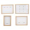 Medals Display Case Wooden Storage Box for Swimming Gymnastics Insignia